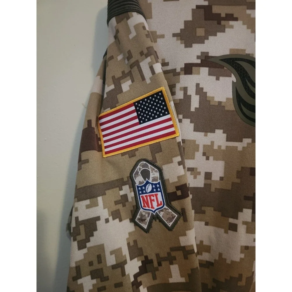 Nike Salute To Service DriFit Camo TN Titans Hoodie XXL On Field Apparel NFL